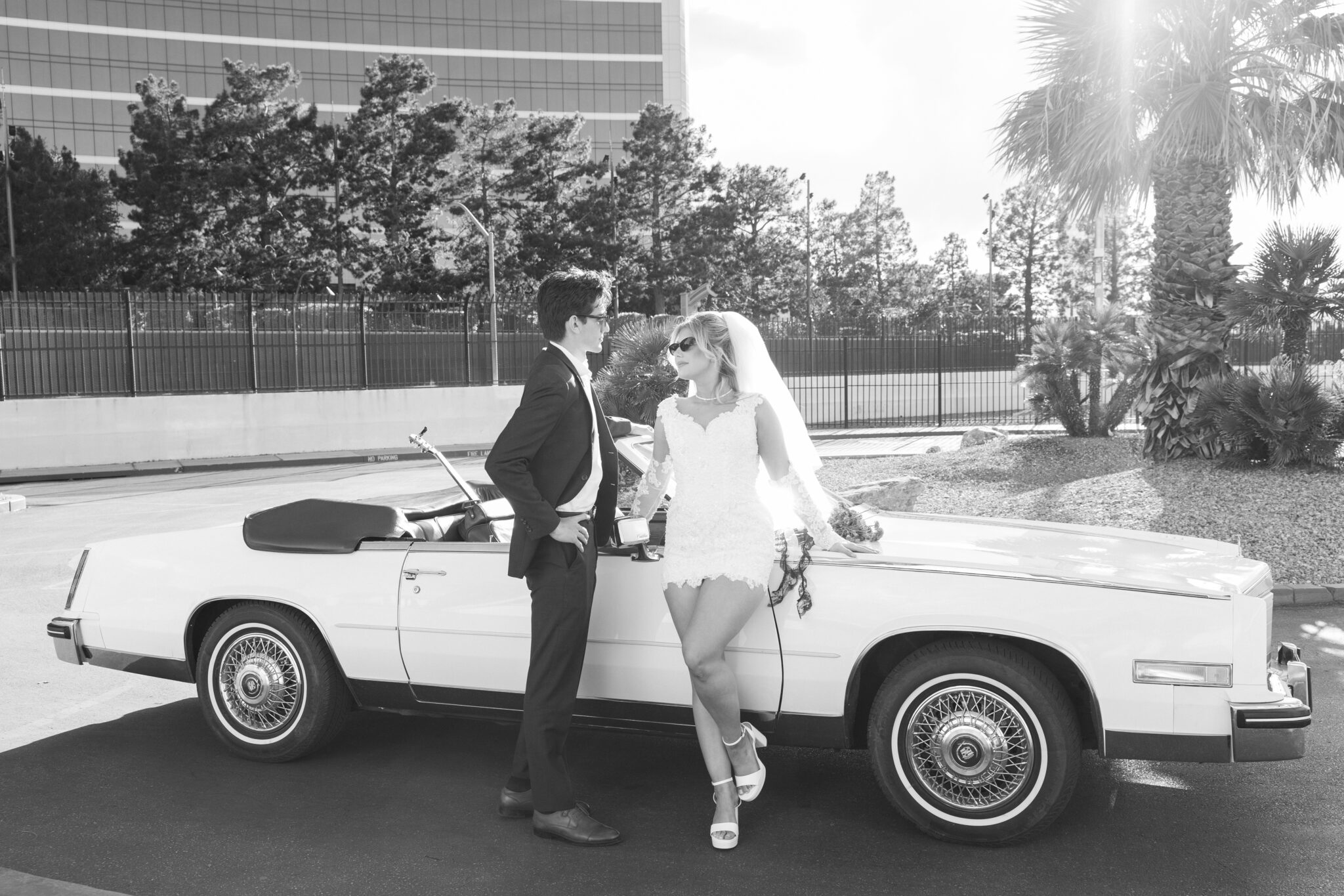 Vintage Vegas Elopement With The Risky Ride - Emily + Ryan ...