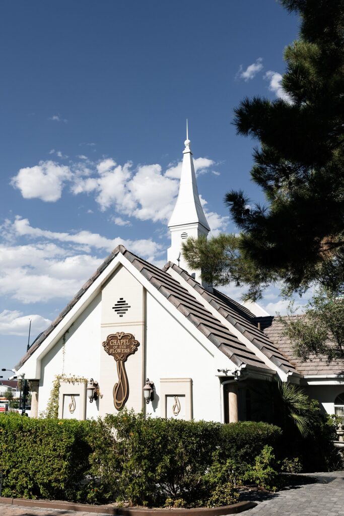 Chapel of Flowers wedding venue in Las Vegas