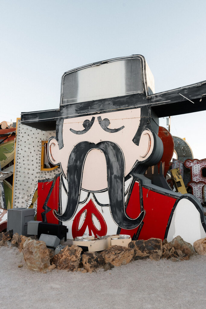 Neon Museum signs. 