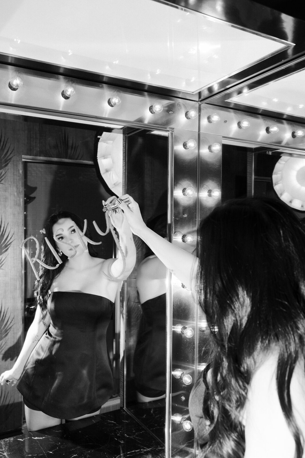 Kyra of Risky Exposure Photography - an editorial Las Vegas elopement and weddingphotographer