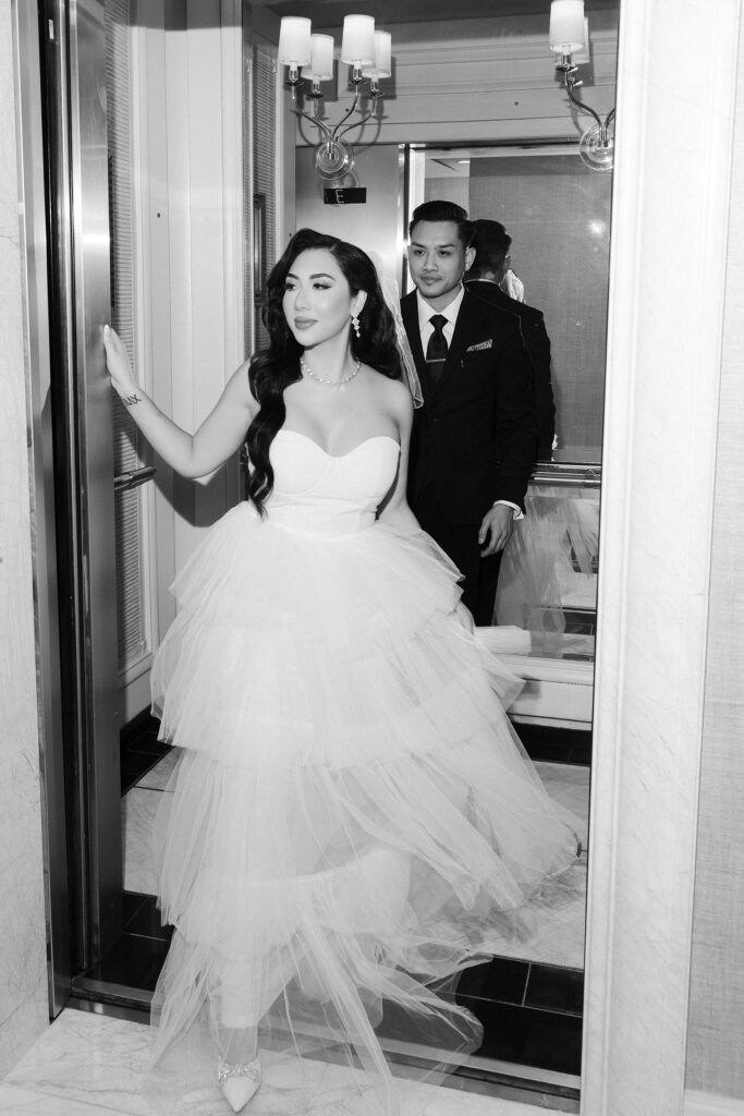 Las Vegas Hotel elopement photos