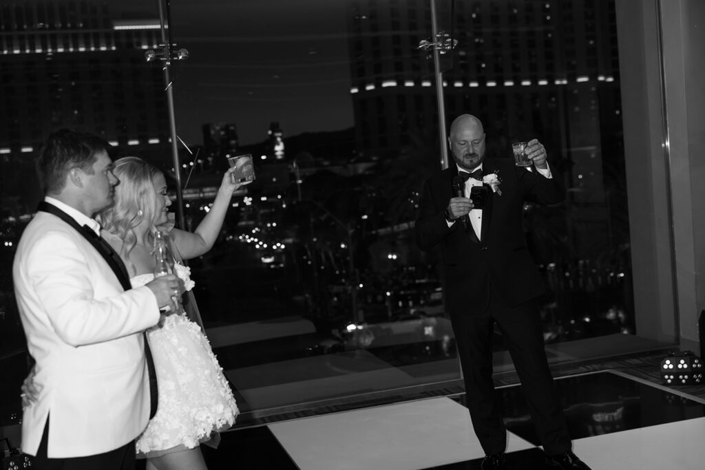 Las Vegas wedding reception at Cabo Wabo